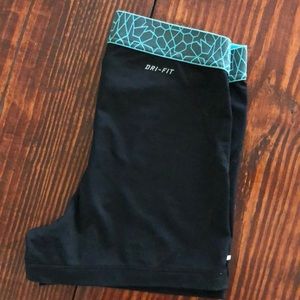 Nike pro spandex shorts